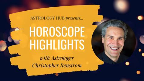 christopher renstrom horoscope today|christopher renstrom horoscope for tomorrow.